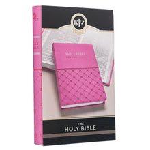 Cargar imagen en el visor de la galería, KJV BIBLE PINK FAUX LEATHER GIFT EDITION