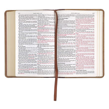 Cargar imagen en el visor de la galería, KJV BIBLE BROWN TWO TONE FAUX LEATHER