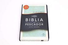 Cargar imagen en el visor de la galería, RVR1960 BIBLIA DEL PESCADOR LETRA GRANDE- AZUL SIMIL PIEL