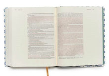 Cargar imagen en el visor de la galería, NVI BIBLIA DE APUNTES- BLANCO Y AZUL SIMIL PIEL