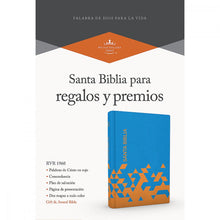 Cargar imagen en el visor de la galería, BIBLIA RVR 1960 PREMIOS Y REGALOS PAPAYA SIMIL PIEL