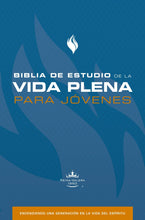 Cargar imagen en el visor de la galería, BIBLIA DE ESTUDIO VIDA PLENA PARA JÓVENES- TAPA DURA AZUL RVR1960- ENCENDIENDO UNA GENERACIÓN EN LA VIDA DEL ESPÍRITU