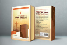 Cargar imagen en el visor de la galería, BIBLIA DE ESTUDIO VIDA PLENA PARA JÓVENES- PIEL MARRÓN Y TAN RVR 1960 ENCENDIENDO UNA GENERACIÓN EN LA VIDA DEL ESPÍRITU