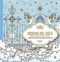 Cargar imagen en el visor de la galería, ESCENA DEL CIELO- LIBRO DE COLOREAR PARA ADULTOS