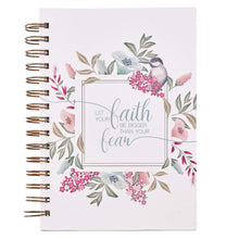 Cargar imagen en el visor de la galería, JOURNAL LET YOUR FAITH BE BIGGER THAN YOUR FEAR