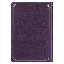 Cargar imagen en el visor de la galería, KJV BIBLE PURPLE GIANT PRINT FULL SIZE INDEX FAUX LEATHER