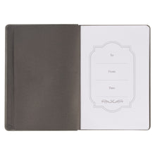 Cargar imagen en el visor de la galería, JOURNAL HOPE IN THE LORD GRAY FAUX LEATHER CLASSIC JOURNAL
