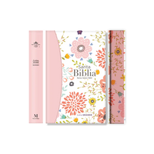 Cargar imagen en el visor de la galería, SANTA BIBLIA REINA VALERA 1960-  LETRA GRANDE FONT 12- PASTA FLEXIBLE MULTIFLORAL