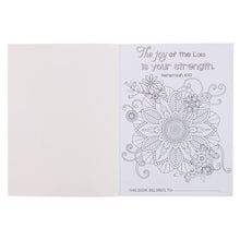 Cargar imagen en el visor de la galería, SURPRISED BY JOY COLORING BOOK