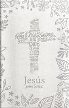 Cargar imagen en el visor de la galería, RVR1960 SANTA BIBLIA DE PROMESAS JESÚS PARA TODOS- LETRA GRANDE- TAMAÑO MANUAL- PIEL ESPECIAL