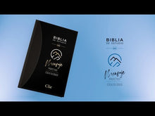 Cargar y reproducir el video en el visor de la galería, BIBLIA DE ESTUDIO DEL MENSAJE PROFÉTICO Y ESCATOLÓGICO- TAPA DURA INTERIOR A DOS COLORES CON ÍNDICE RVR