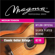 Cargar imagen en el visor de la galería, MAGMA CLASSIC GUITAR STRINGS -PROFESSIONAL SERIES SPECIAL NYLON/SILVER PLATED WOUND