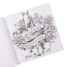 Cargar imagen en el visor de la galería, BE STILL AND KNOW COLORING BOOK WITH SCRIPTURE VERSES FROM PSALMS