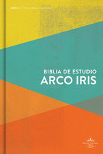 Cargar imagen en el visor de la galería, RVR1960 BIBLIA DE ESTUDIO ARCOIRIS- MULTICOLOR TAPA DURA
