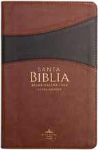 Cargar imagen en el visor de la galería, RVR60 BIBLIA  LETRA GRANDE BITONO SIMIL PIEL 12 PTS

