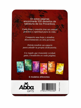 Cargar imagen en el visor de la galería, 100 MEDITACIONES DE PROVERBIOS COLECCIÓN 100 MEDITACIONES PARA COMPARTIR
