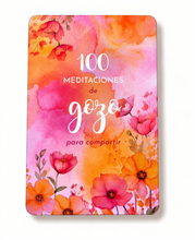 Cargar imagen en el visor de la galería, 100 MEDITACIONES DE GOZO- COLECCIÓN 100 MEDITACIONES PARA COMPARTIR
