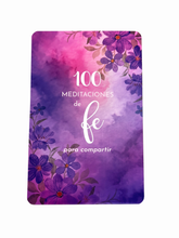 Cargar imagen en el visor de la galería, 100 MEDITACIONES DE FE-  COLECCIÓN 100 MEDITACIONES PARA COMPARTIR
