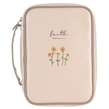 Cargar imagen en el visor de la galería, BIBLE COVER FAITH HEBREW 11:1 CREAM
