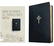 Cargar imagen en el visor de la galería, NTV BIBLIA PARA EL MINISTRO LETRA GRANDE CON FILAMENT
