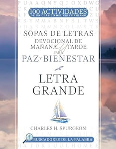SOPAS DE LETRAS DEVOCIONAL DE MAÑANA Y TARDE PARA PAZ Y BIENESTAR- LETRA GRANDE