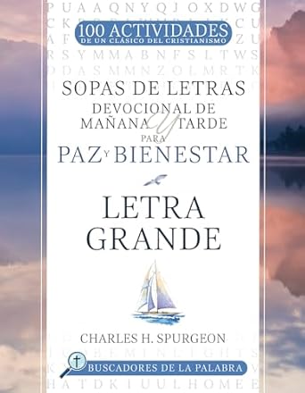 SOPAS DE LETRAS DEVOCIONAL DE MAÑANA Y TARDE PARA PAZ Y BIENESTAR- LETRA GRANDE