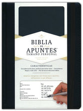 Cargar imagen en el visor de la galería, BIBLIA REINA VALERA 1960 DE APUNTES TAMAÑO PERSONAL- TAPA DURA
