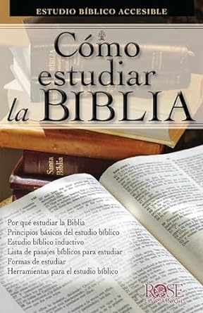 CÓMO ESTUDIAR LA BIBLIA- ESTUDIO BÍBLICO ACCESIBLE- PANFLETO