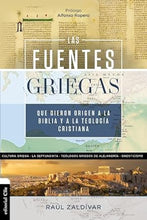 Cargar imagen en el visor de la galería, LAS FUENTES GRIEGAS QUE DIERON ORIGEN A LA BIBLIA Y A LA TEOLOGÍA CRISTIANA
