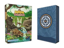 Cargar imagen en el visor de la galería, NBLA BIBLIA AVENTURA  AZUL- SÍMIL PIEL
