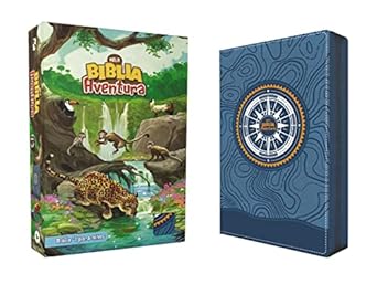 NBLA BIBLIA AVENTURA  AZUL- SÍMIL PIEL