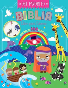 BIBLIA LIBRO PARA COLOREAR CON MÁS DE 100 PEGATINAS