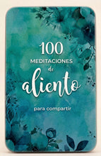 Cargar imagen en el visor de la galería, 100 MEDITACIONES DE ALIENTO COLECCIÓN 100 MEDITACIONES PARA COMPARTIR
