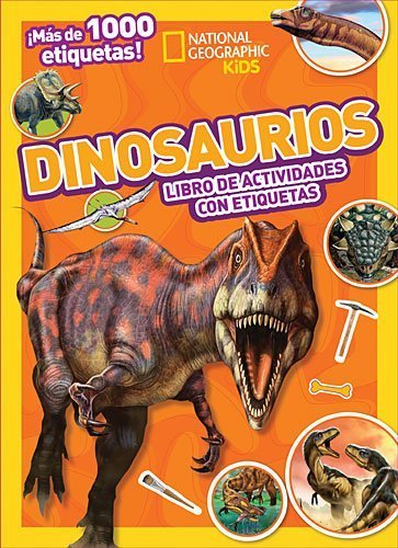 DINOSAURIOS- LIBRO DE ACTIVIDADES CON ETIQUETAS