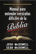 Cargar imagen en el visor de la galería, MANUAL PARA ENTENDER VERSÍCULOS DIFÍCILES DE LA BIBLIA
