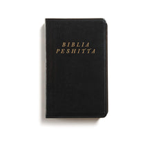 Cargar imagen en el visor de la galería, BIBLIA PESHITTA- IMITACIÓN PIEL NEGRO
