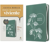 Cargar imagen en el visor de la galería, BIBLIA NTV LETRA GRANDE CON FILAMENT SENTIPIEL ZIPER VERDE
