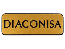 Cargar imagen en el visor de la galería, DIACONISA BADGE GOLD MAGNET
