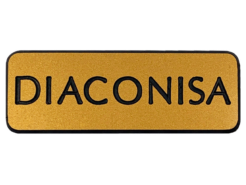 DIACONISA BADGE GOLD MAGNET
