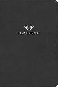 BIBLIA REINA VALERA DEL 1960 DEL MINISTRO EDICIÓN AMPLIADA NEGRO PIEL FABRICADA
