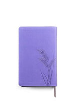 Cargar imagen en el visor de la galería, BIBLIA DE PROMESAS REINA VALERA 1960 TAMAÑO MANUAL LETRA GRANDE PIEL LAVANDA
