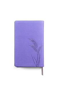 BIBLIA DE PROMESAS REINA VALERA 1960 TAMAÑO MANUAL LETRA GRANDE PIEL LAVANDA