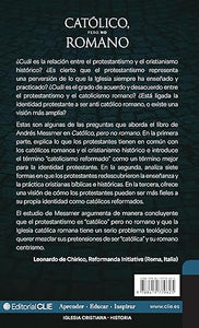 CATÓLICO, PERO NO ROMANO- CONSTRUYENDO UNA IDENTIDAD PROTESTANTE