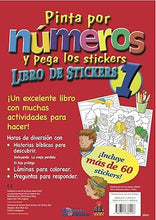 Cargar imagen en el visor de la galería, PINTA POR NÚMEROS Y PEGA LOS STICKERS - LIBRO DE STICKERS 1
