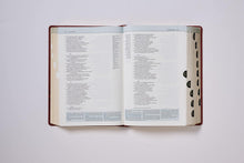 Cargar imagen en el visor de la galería, NVI BIBLIA DE ESTUDIO TEOLOGÍA BÍBLICA- SIGUE EL PLAN REDENTOR DE DIOS COMO SE DESENLAZA EN LAS ESCRITURAS  , LEATHER SOFT
