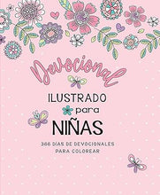 Cargar imagen en el visor de la galería, DEVOCIONAL ILUSTRADO PARA NIÑAS- 366 DÍAS DE DEVOCIONALES PARA COLOREAR
