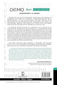 CÓMO LEER ECLESIASTÉS- LA FE A EXAMEN EN UN MUNDO DESCONCERTANTE