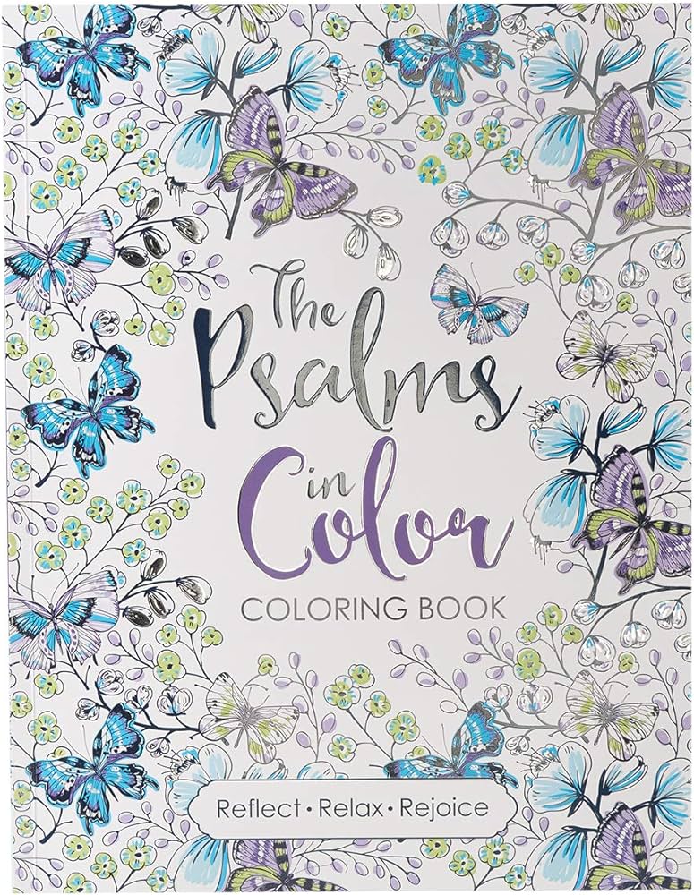 THE SALMS IN COLOR- LIBRO COLOREAR PARA ADULTOS