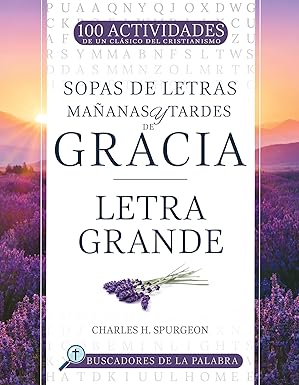 SOPA DE LETRAS MAÑANAS Y TARDES DE GRACIA- LETRA GRANDE
