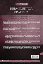 Cargar imagen en el visor de la galería, MANUAL DE HERMENÉUTICA PRÁCTICA- PERO ¿ENTIENDES LO QUE LEES? AYUDÁNDOTE A COMPRENDER LA BIBLIA

